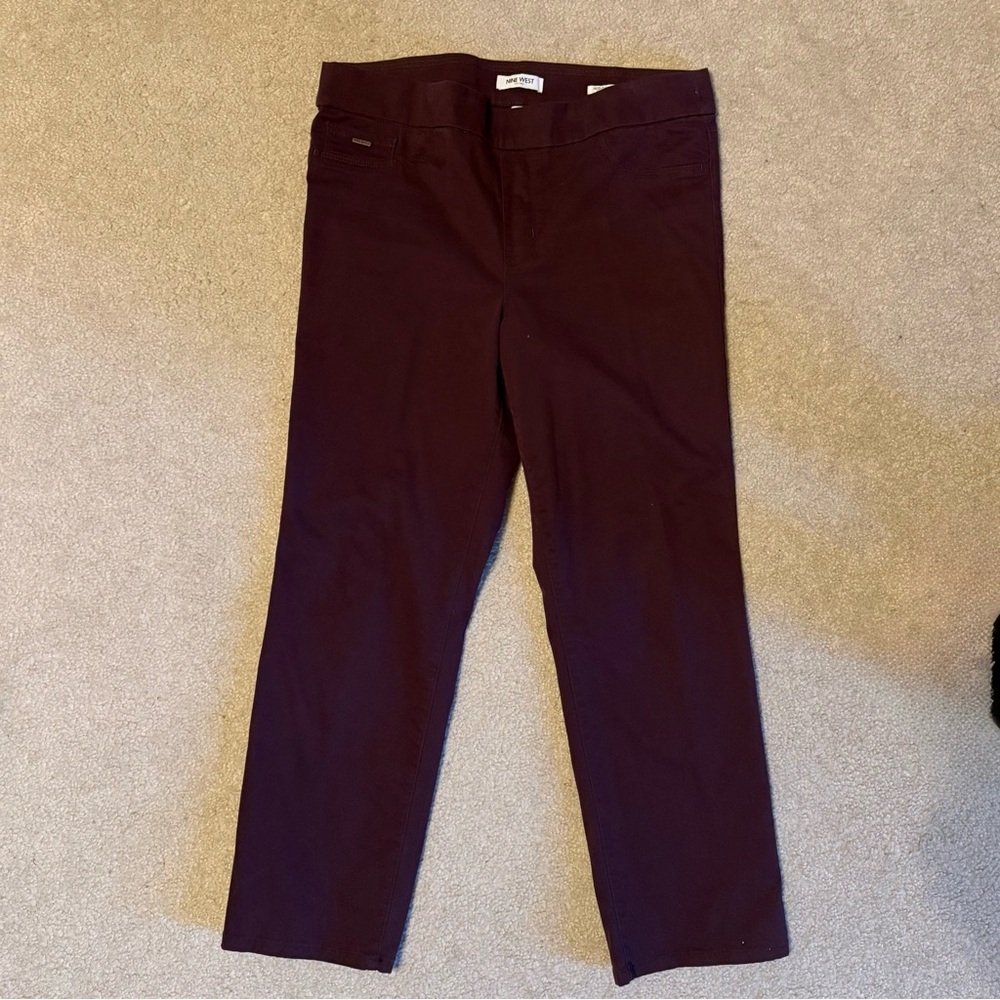 Nine West Stretch pants - Heidi Deep Purple
